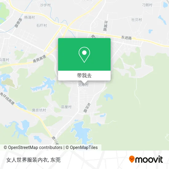 女人世界服装内衣地图