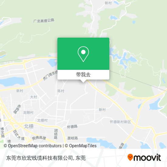 东莞市欣宏线缆科技有限公司地图