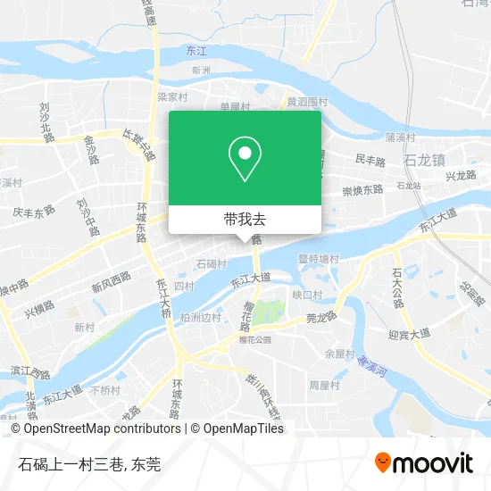 石碣上一村三巷地图