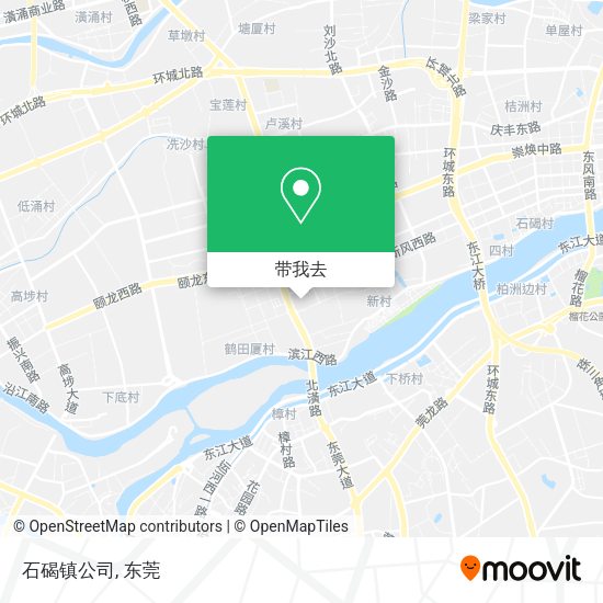 石碣镇公司地图