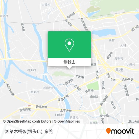 湘菜木桶饭(博头店)地图