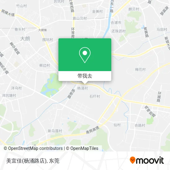 美宜佳(杨涌路店)地图