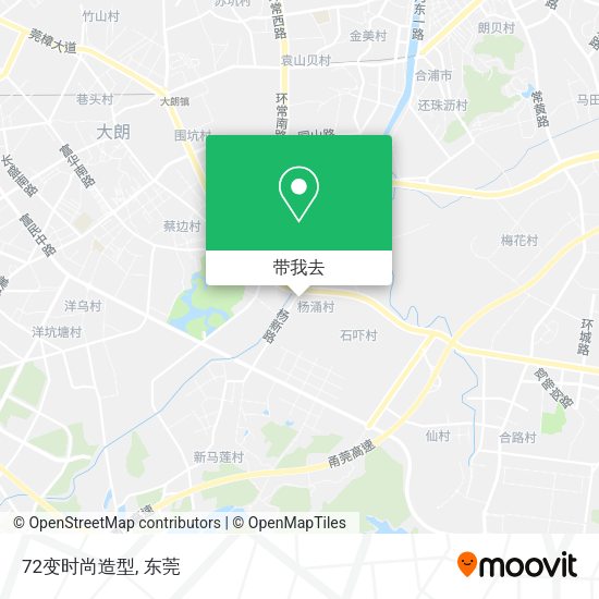 72变时尚造型地图