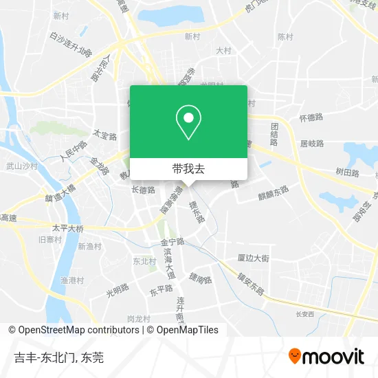 吉丰-东北门地图