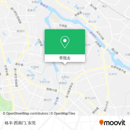 格丰-西南门地图