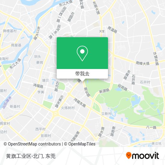 黄旗工业区-北门地图