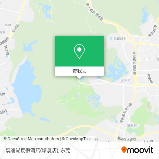 观澜湖度假酒店(塘厦店)地图