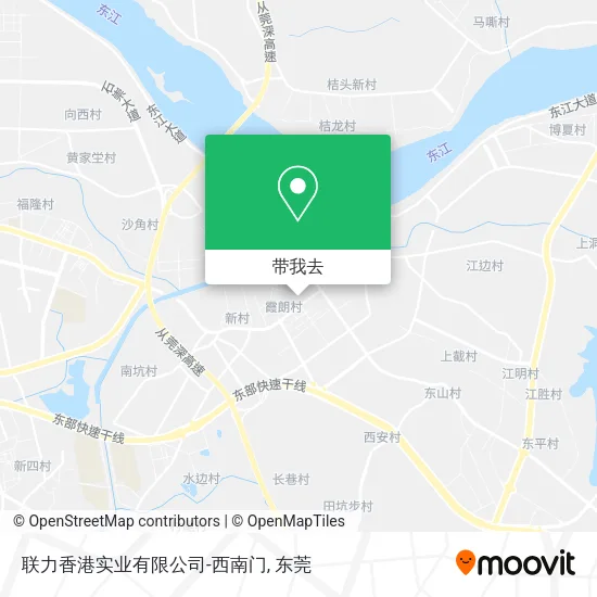 联力香港实业有限公司-西南门地图