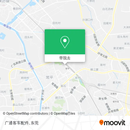 广通客车配件地图