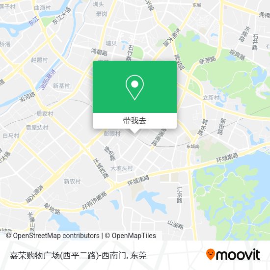 嘉荣购物广场(西平二路)-西南门地图
