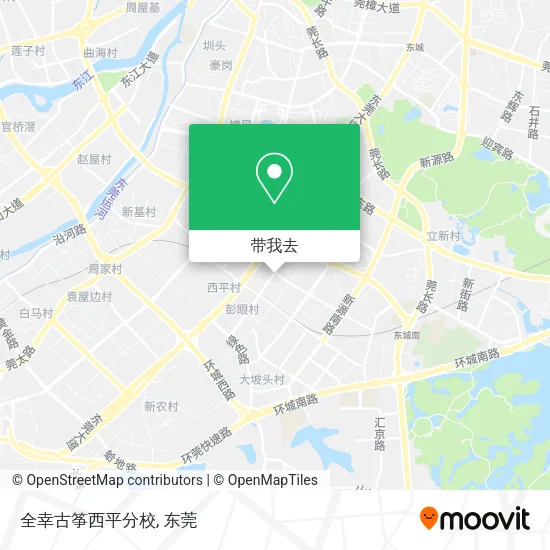 全幸古筝西平分校地图