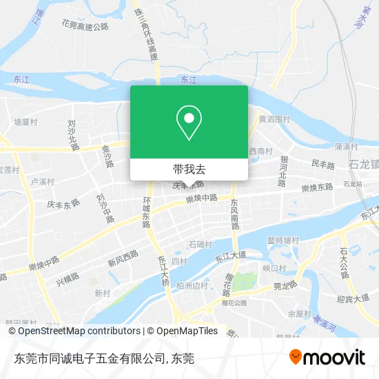 东莞市同诚电子五金有限公司地图