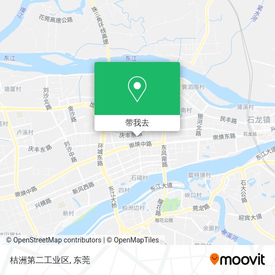 桔洲第二工业区地图