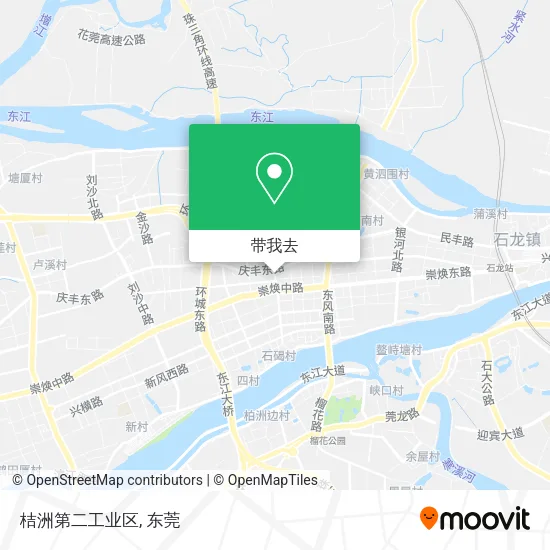 桔洲第二工业区地图