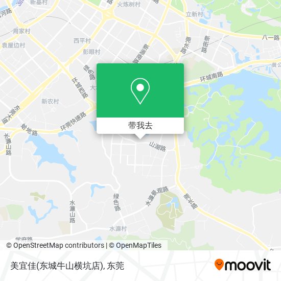 美宜佳(东城牛山横坑店)地图