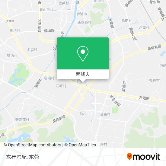 东行汽配地图