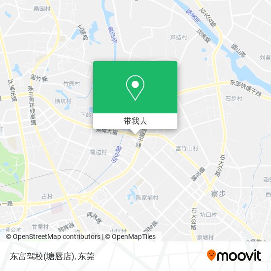 东富驾校(塘唇店)地图