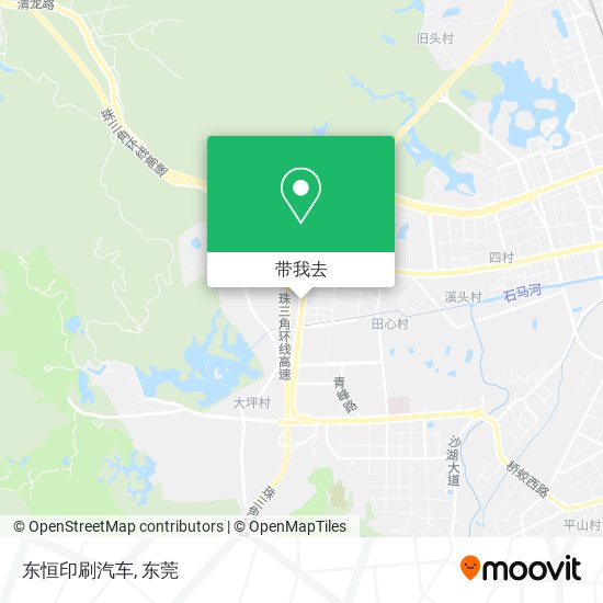 东恒印刷汽车地图