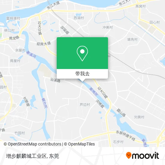 增步麒麟城工业区地图