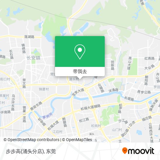 步步高(涌头分店)地图