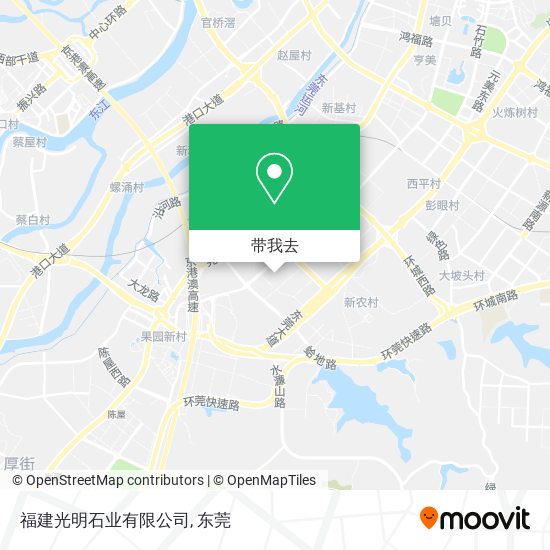 福建光明石业有限公司地图