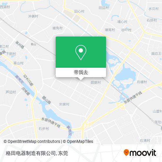 格田电器制造有限公司地图