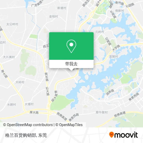 格兰百货购销部地图