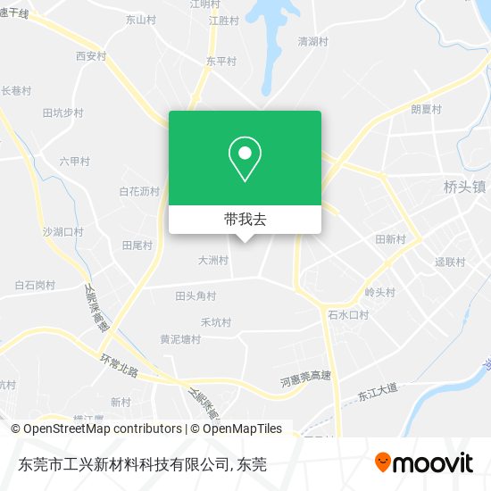 东莞市工兴新材料科技有限公司地图