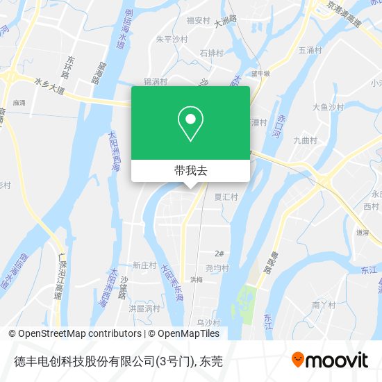 德丰电创科技股份有限公司(3号门)地图