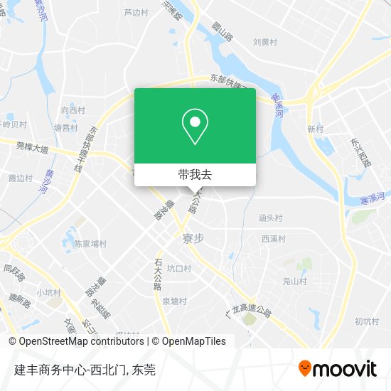 建丰商务中心-西北门地图