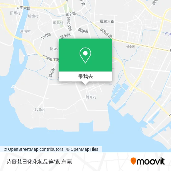 诗薇梵日化化妆品连锁地图