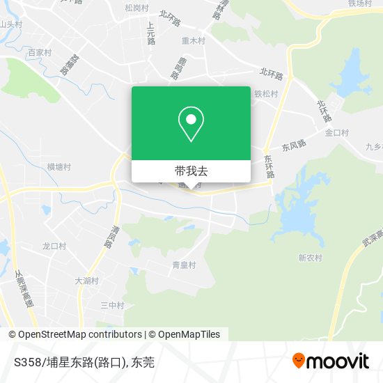 S358/埔星东路(路口)地图