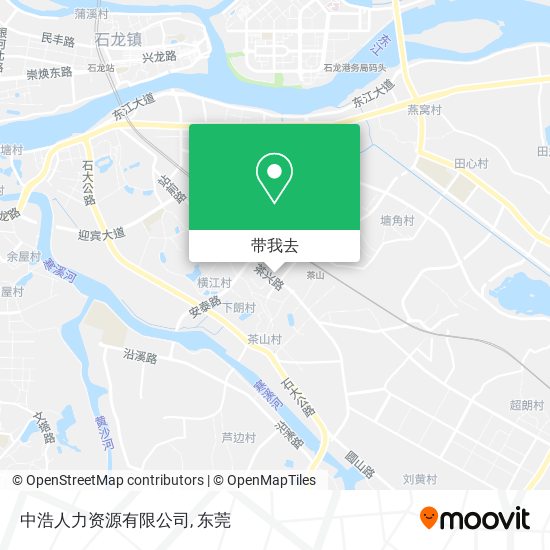 中浩人力资源有限公司地图