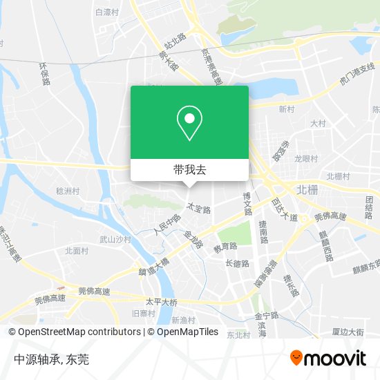 中源轴承地图