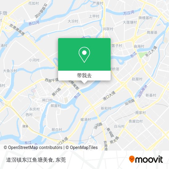 道滘镇东江鱼塘美食地图
