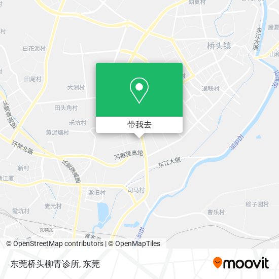 东莞桥头柳青诊所地图