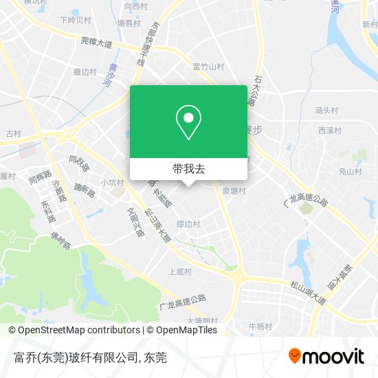 富乔(东莞)玻纤有限公司地图