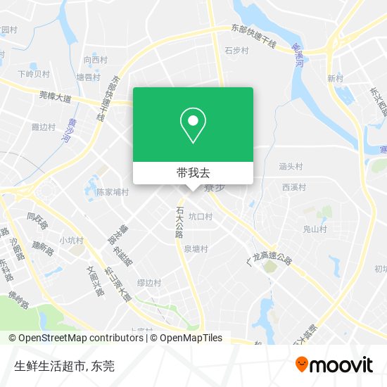 生鲜生活超市地图
