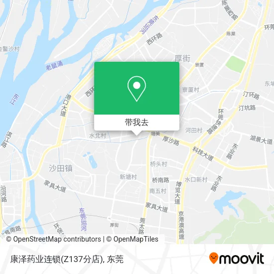 康泽药业连锁(Z137分店)地图
