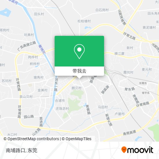 南埔路口地图