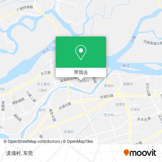 潢涌村地图