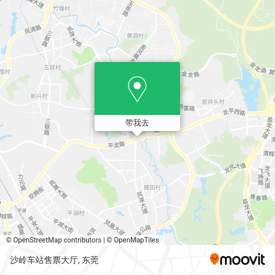 沙岭车站售票大厅地图