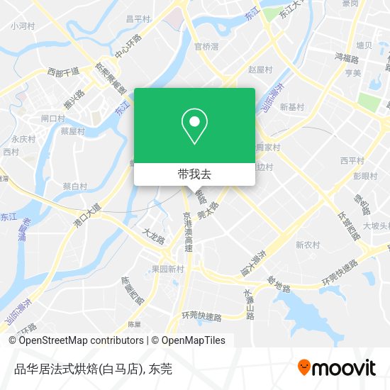 品华居法式烘焙(白马店)地图