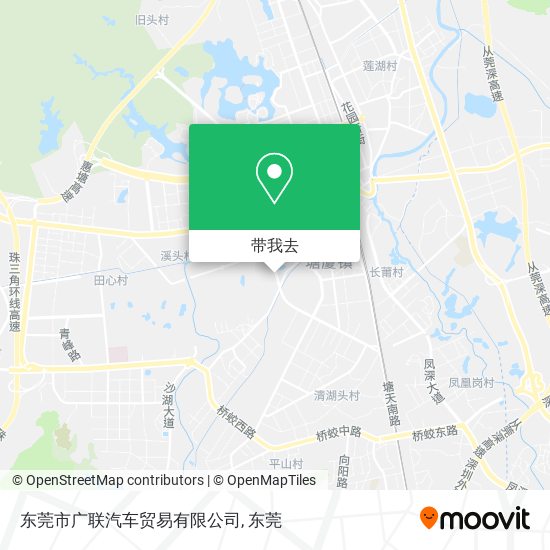 东莞市广联汽车贸易有限公司地图