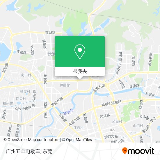 广州五羊电动车地图