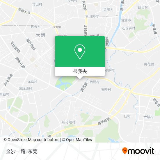 金沙一路地图