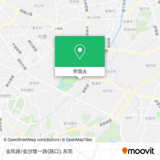 金民路/金沙墩一路(路口)地图