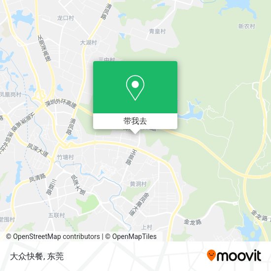 大众快餐地图