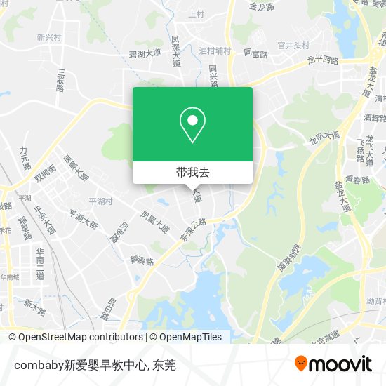 combaby新爱婴早教中心地图