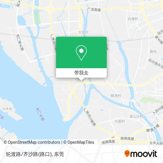 轮渡路/齐沙路(路口)地图